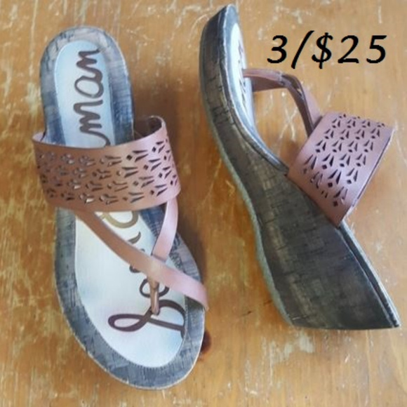 Sam Edelman Shoes - Sam Edelman size 10 leather sandals EUC